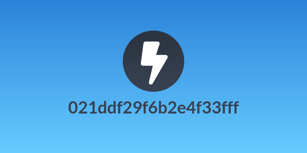 021ddf29f6b2e4f33fff