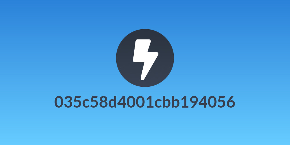 035c58d4001cbb194056