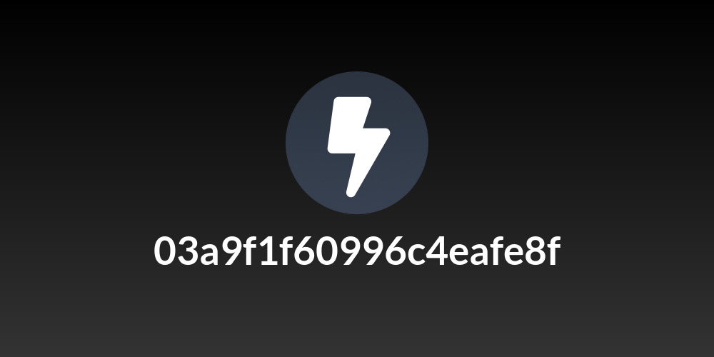 03a9f1f60996c4eafe8f