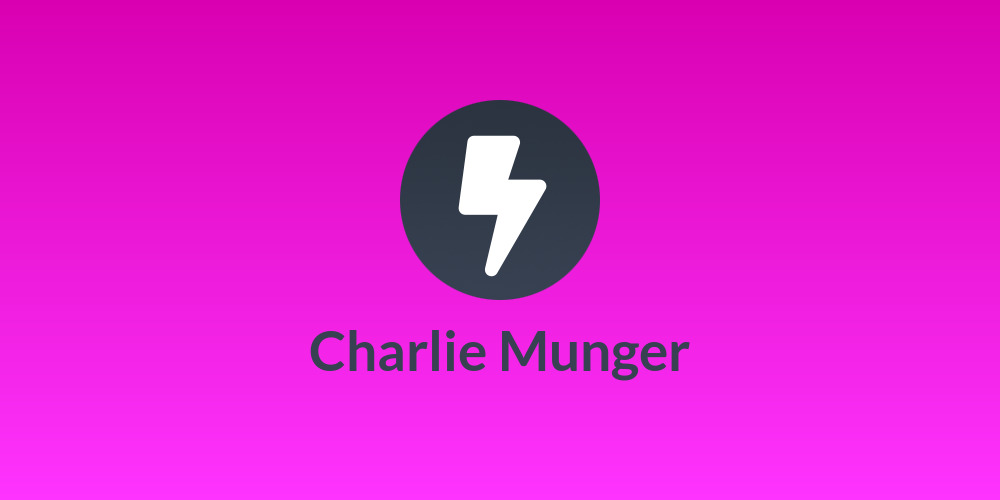 Charlie Munger
