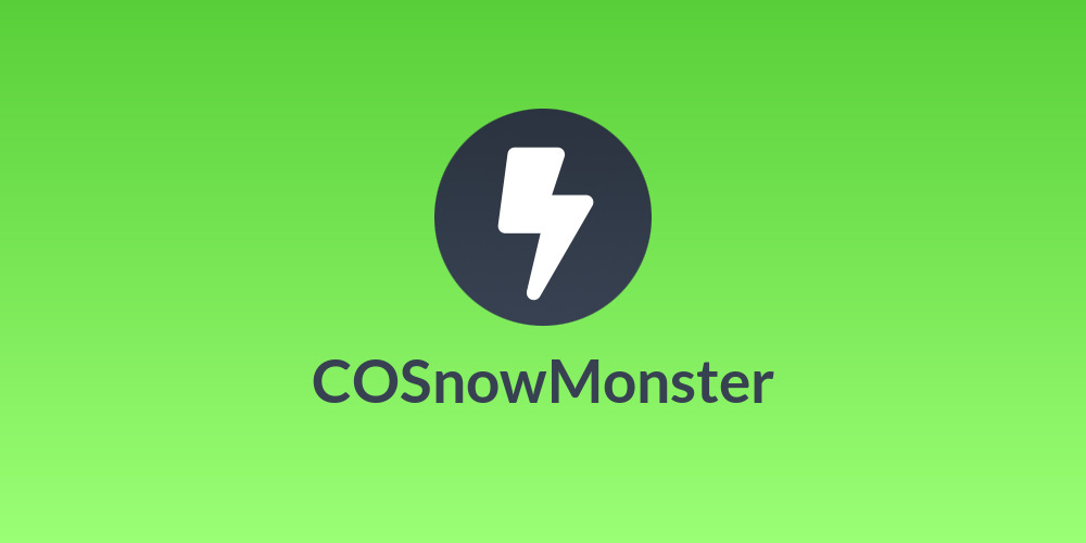 COSnowMonster