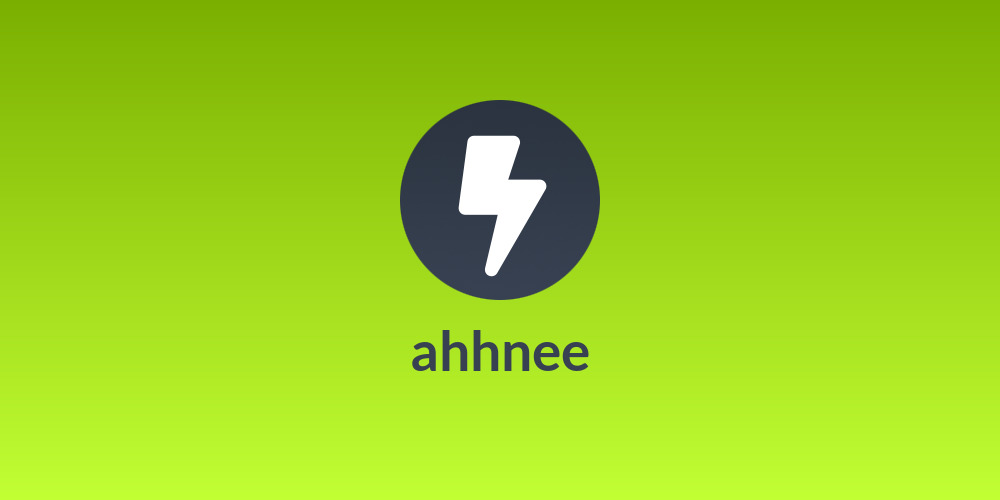 ahhnee