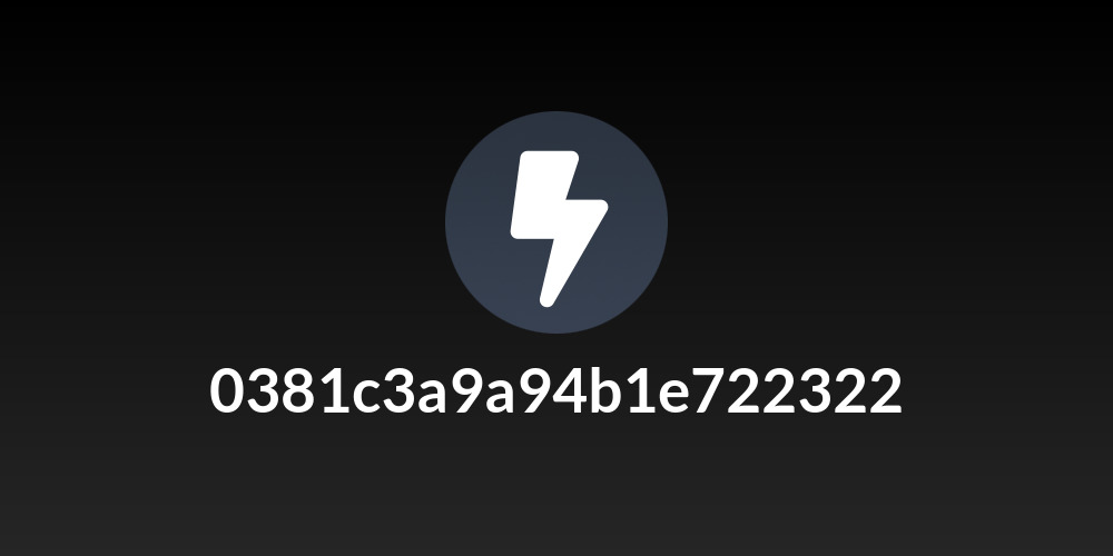 0381c3a9a94b1e722322