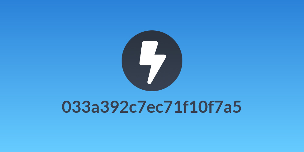 033a392c7ec71f10f7a5