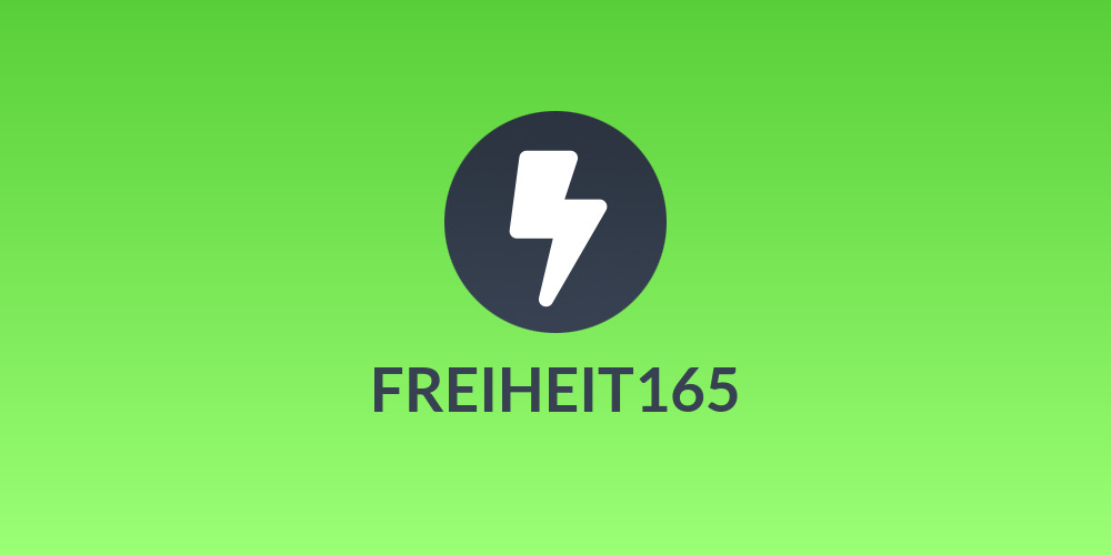 FREIHEIT165
