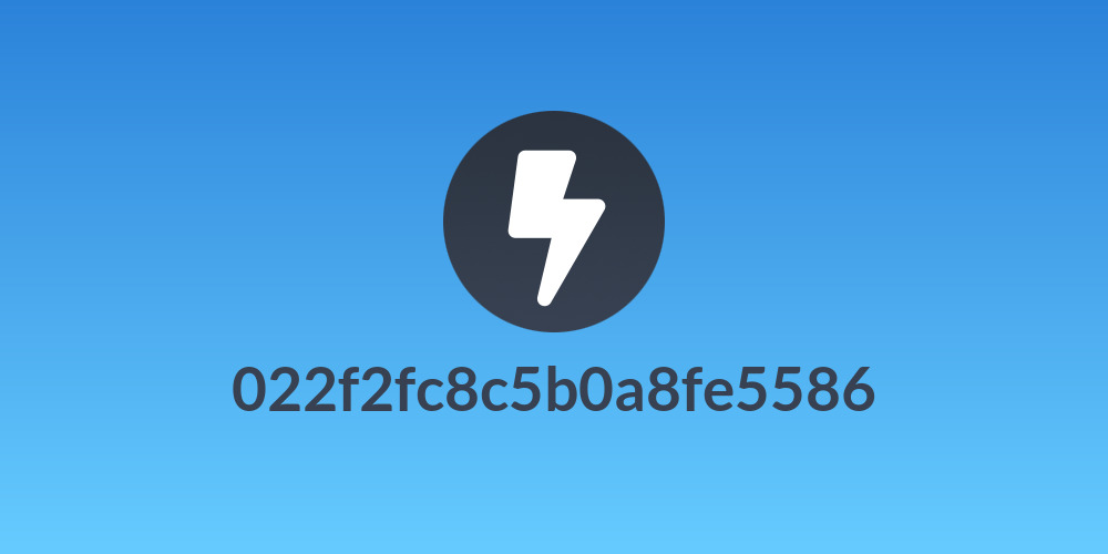 022f2fc8c5b0a8fe5586