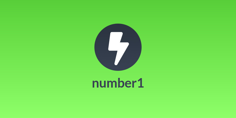 number1