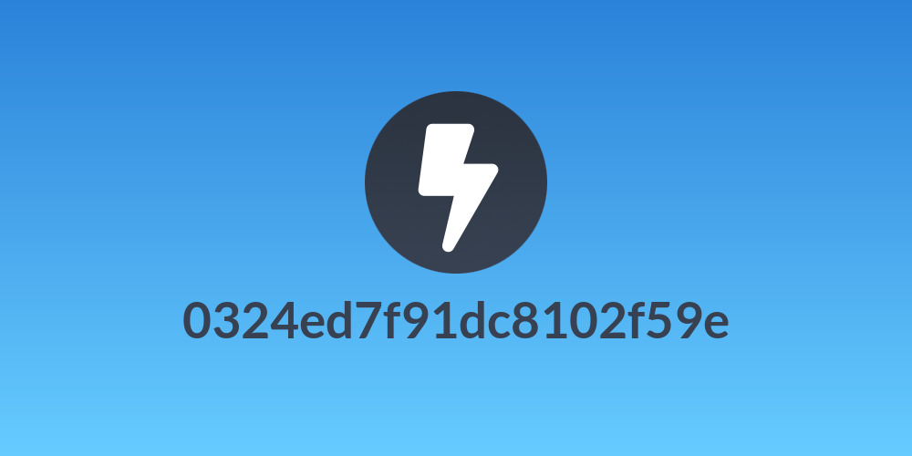 0324ed7f91dc8102f59e