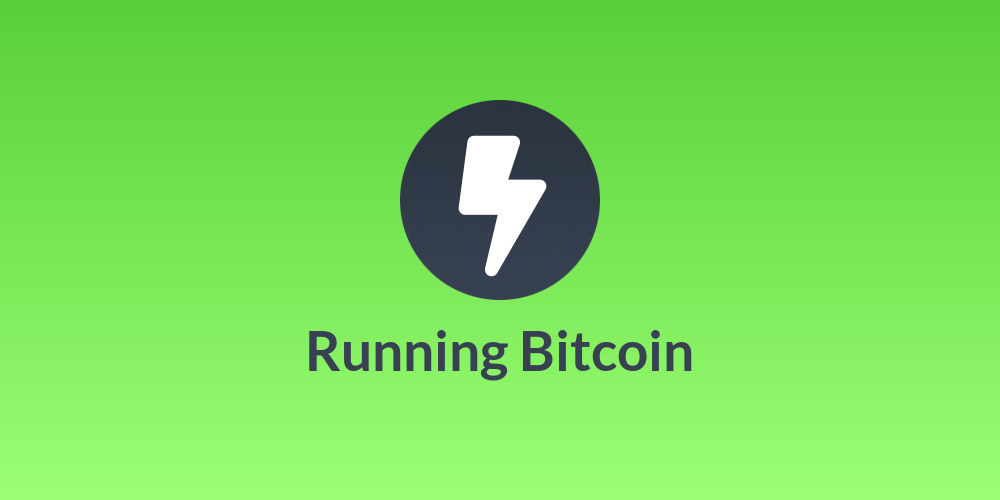 Running Bitcoin