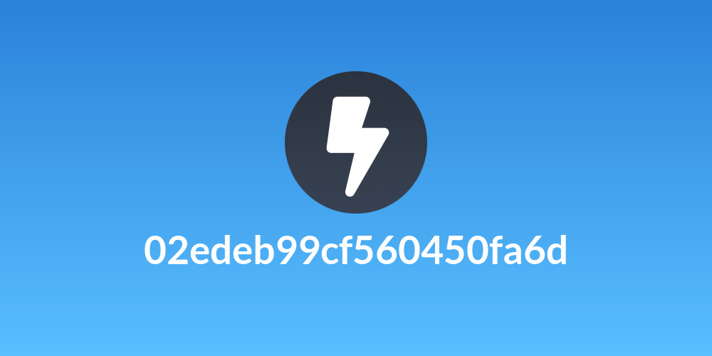 02edeb99cf560450fa6d