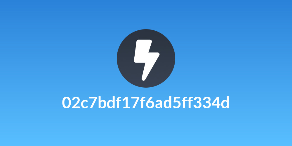 02c7bdf17f6ad5ff334d