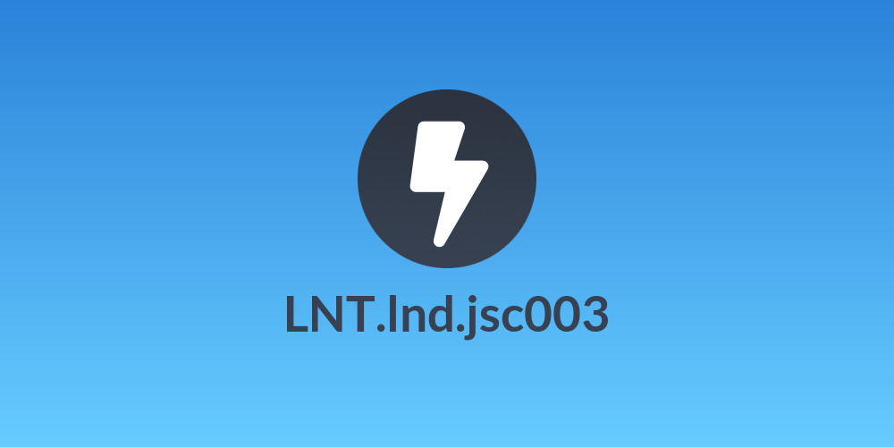 LNT.lnd.jsc003