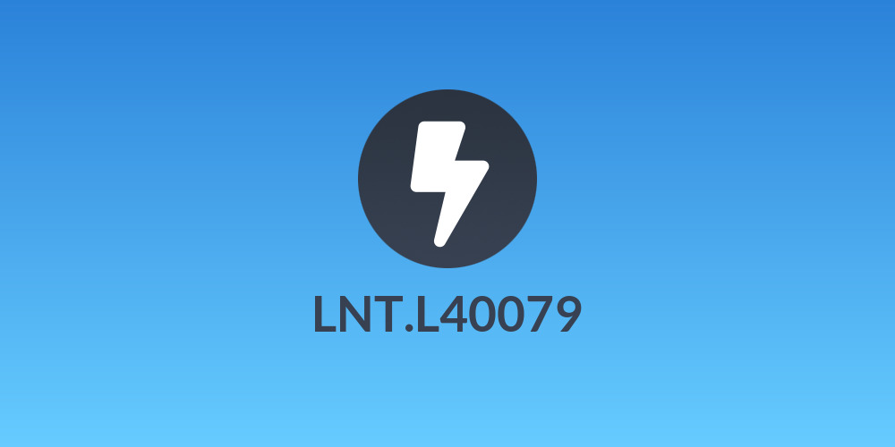 LNT.L40079