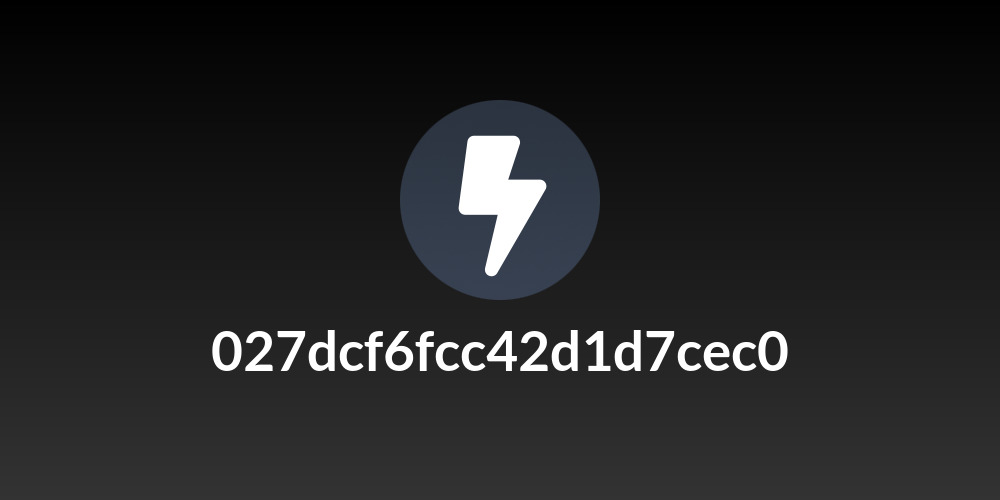 027dcf6fcc42d1d7cec0
