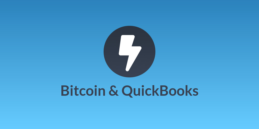 Bitcoin & QuickBooks
