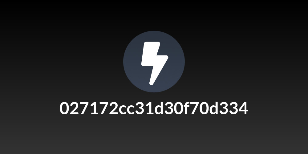 027172cc31d30f70d334