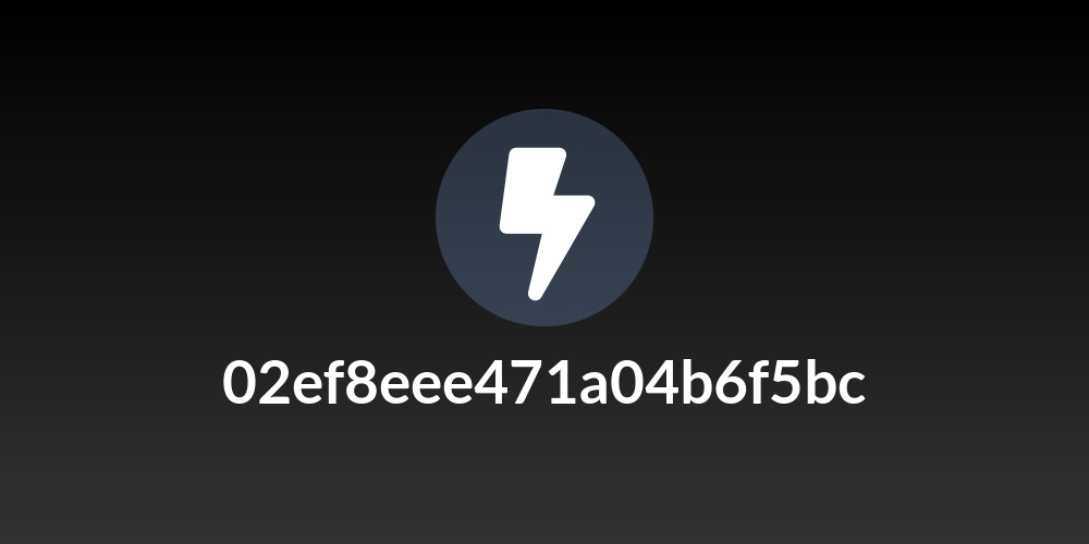 02ef8eee471a04b6f5bc