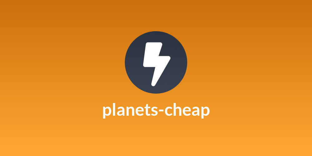 planets-cheap