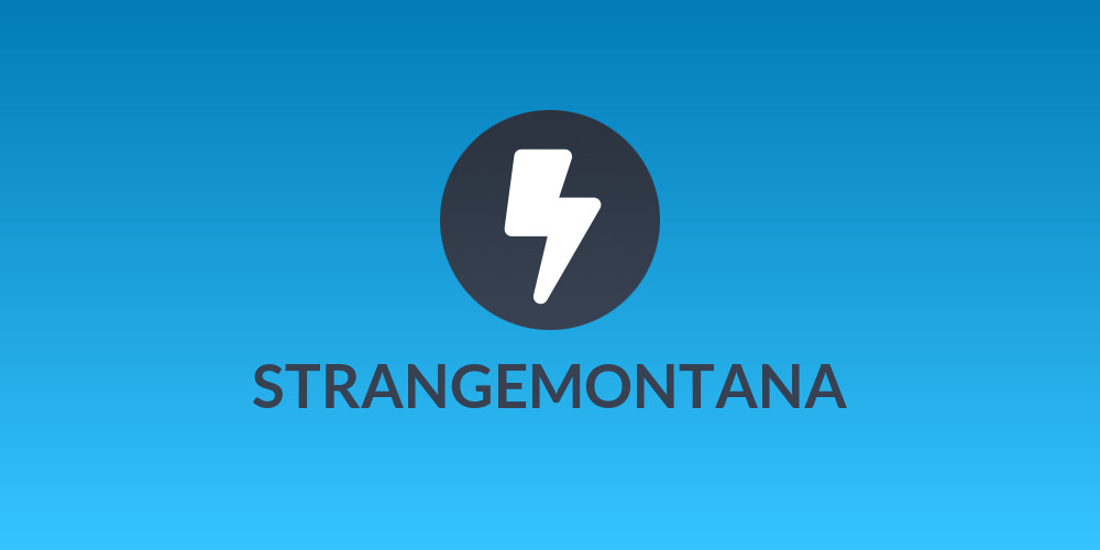 STRANGEMONTANA