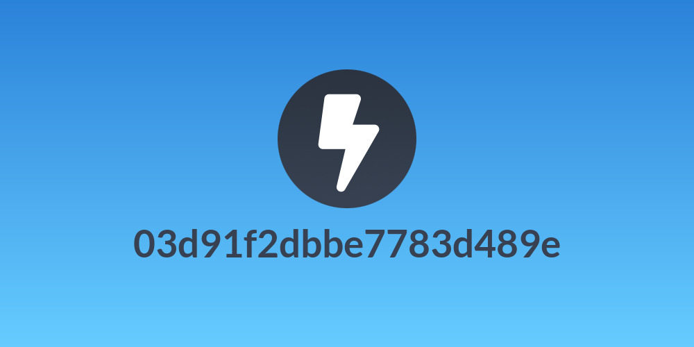 03d91f2dbbe7783d489e