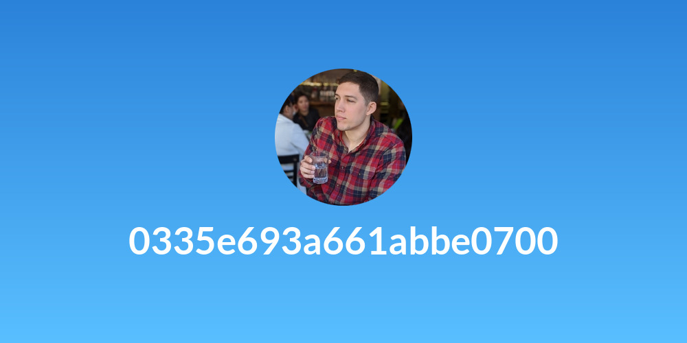 0335e693a661abbe0700