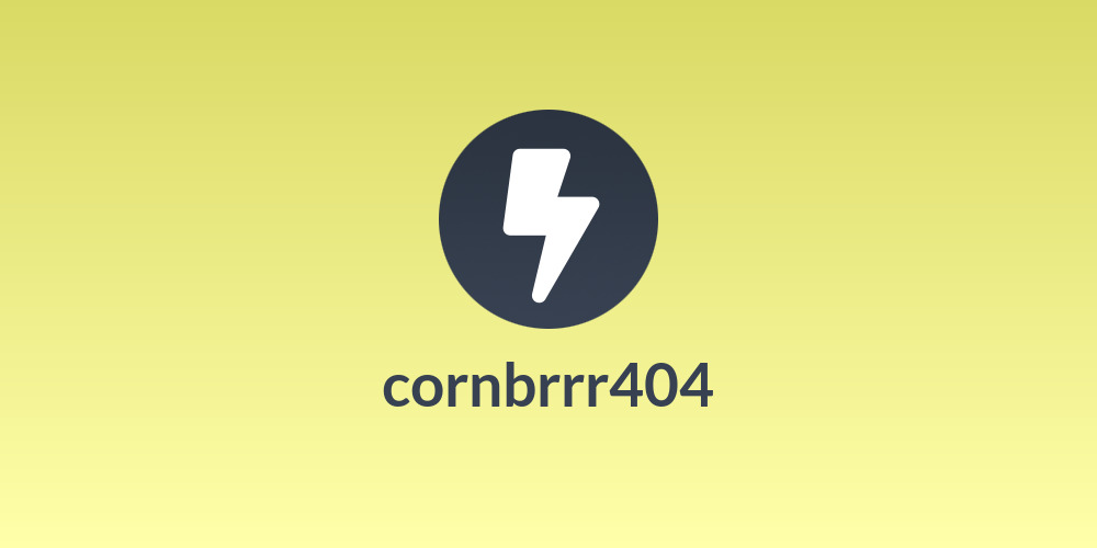 corn🌽brrr404