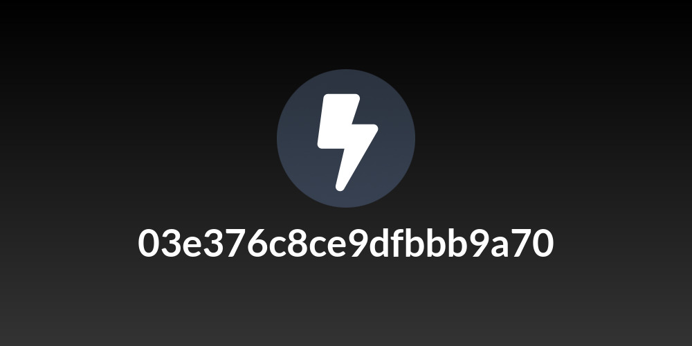 03e376c8ce9dfbbb9a70