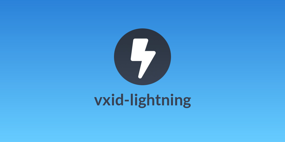vxid-lightning