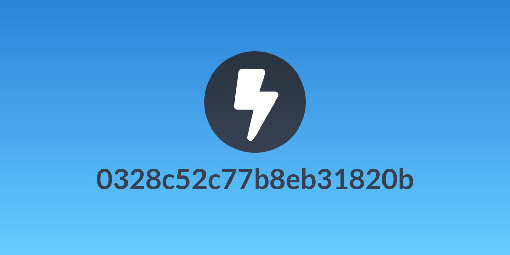 0328c52c77b8eb31820b