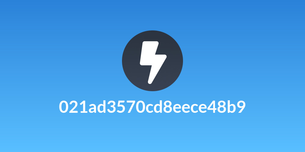 021ad3570cd8eece48b9