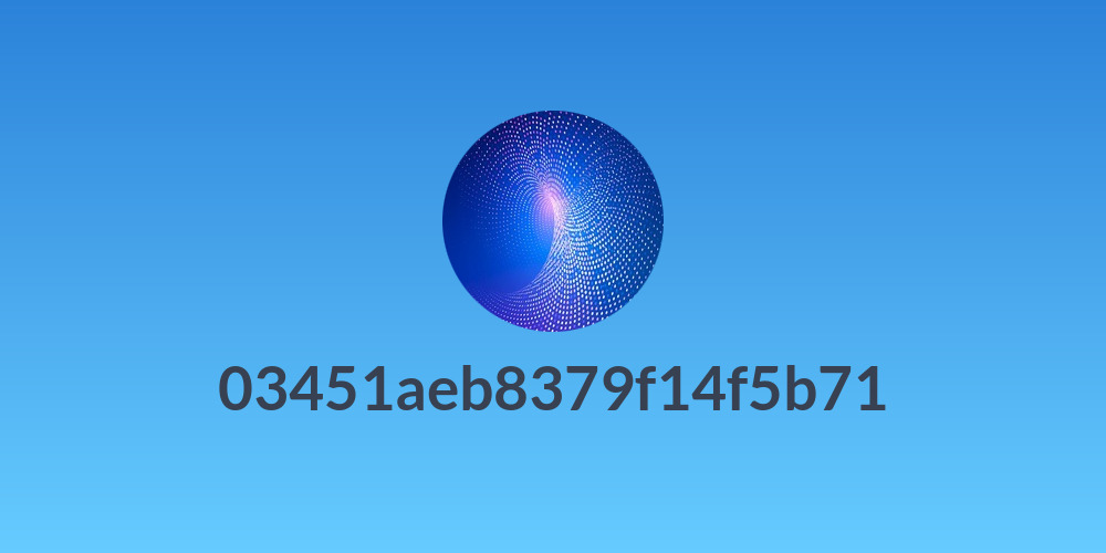 03451aeb8379f14f5b71
