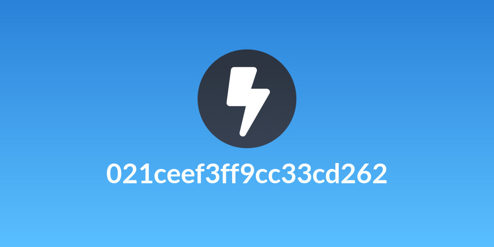 021ceef3ff9cc33cd262