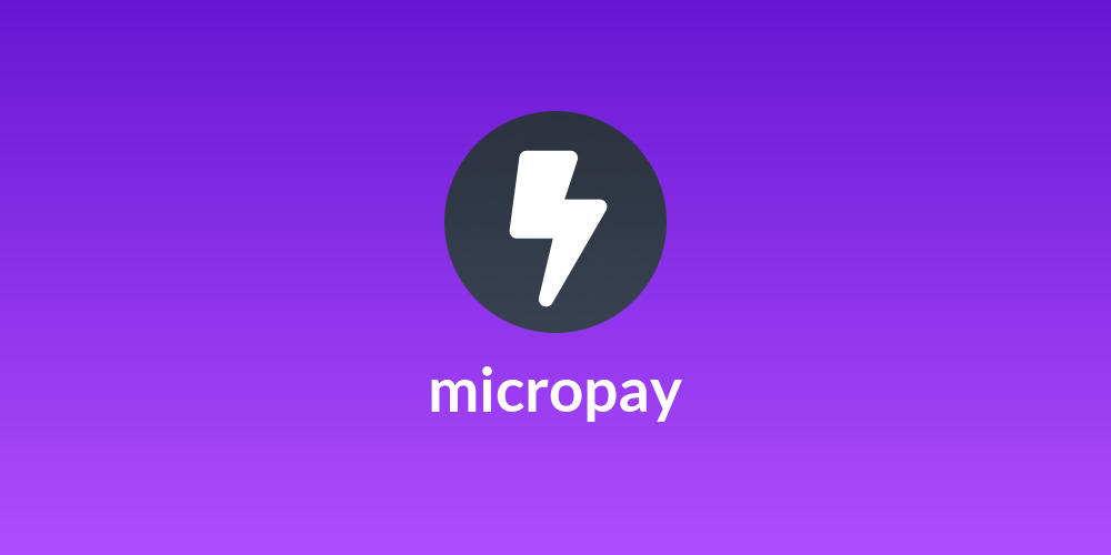 ⚡micropay⚡