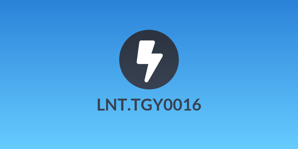 LNT.TGY0016
