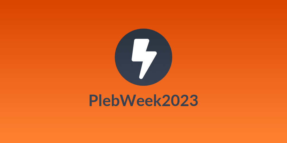 PlebWeek2023