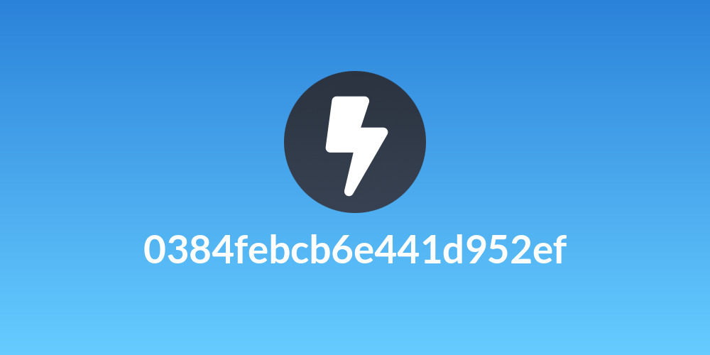 0384febcb6e441d952ef