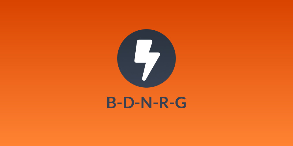 B-D-N-R-G