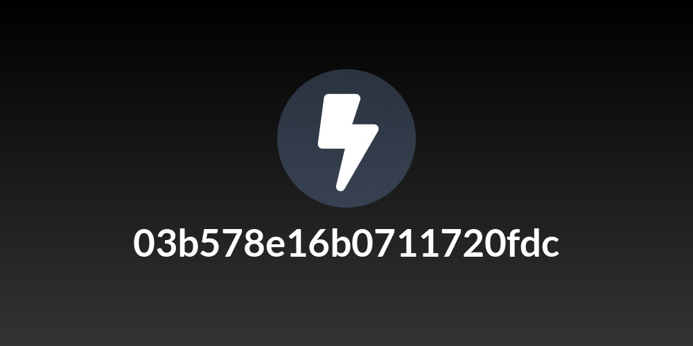 03b578e16b0711720fdc