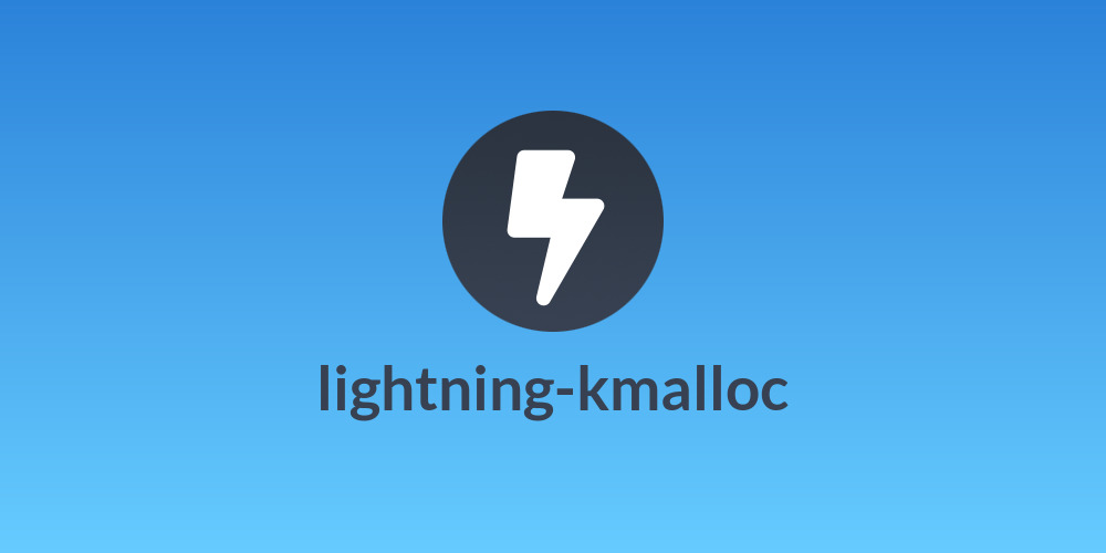 lightning-kmalloc