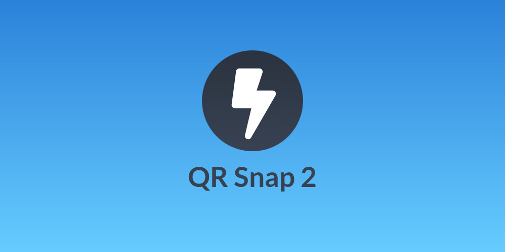 QR Snap 2