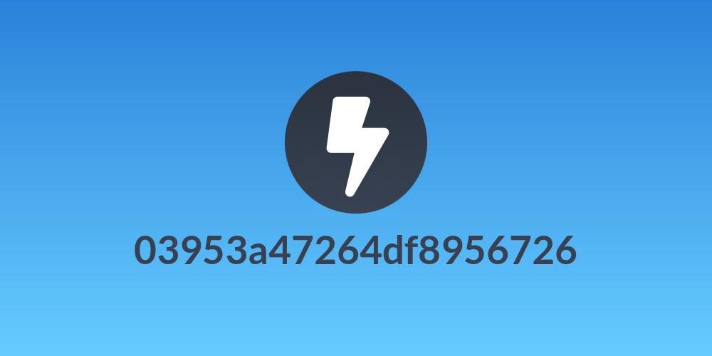 03953a47264df8956726