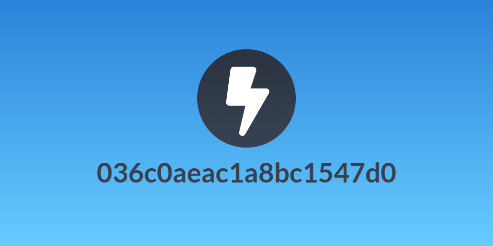 036c0aeac1a8bc1547d0