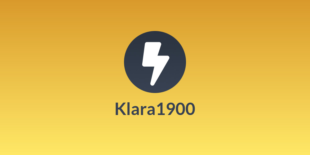 Klara1900