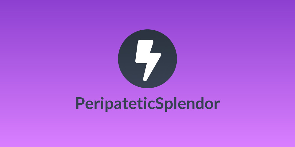 PeripateticSplendor
