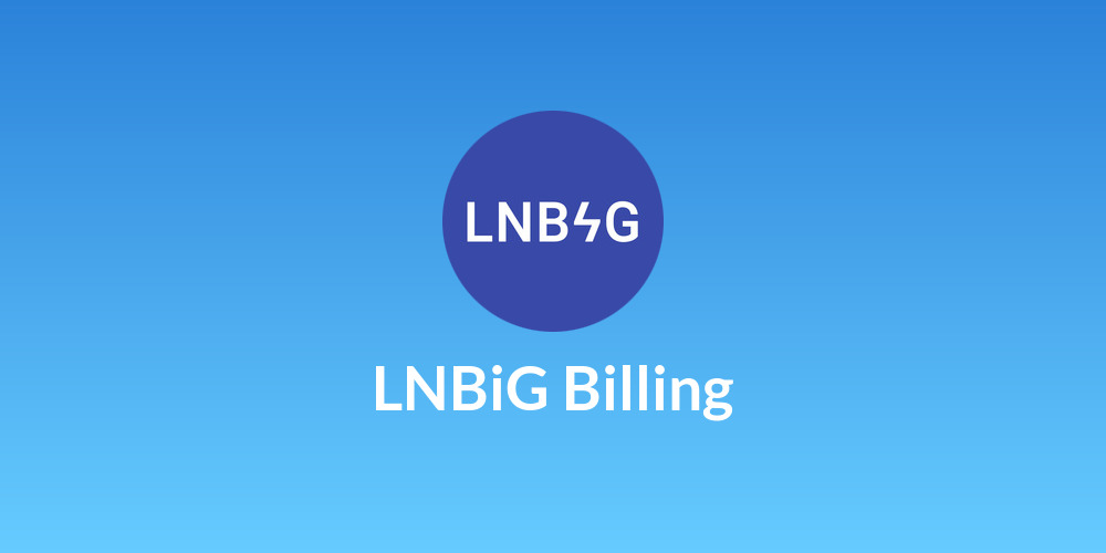 LNBiG Billing