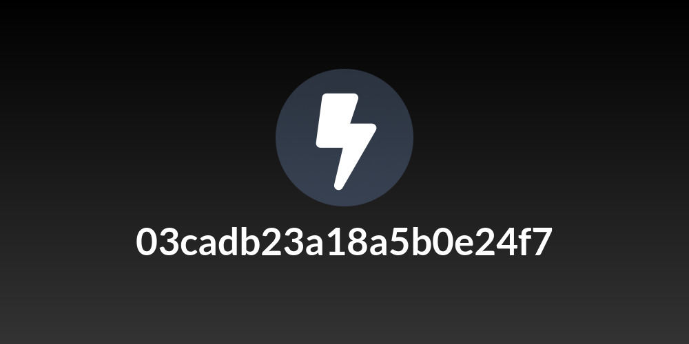 03cadb23a18a5b0e24f7