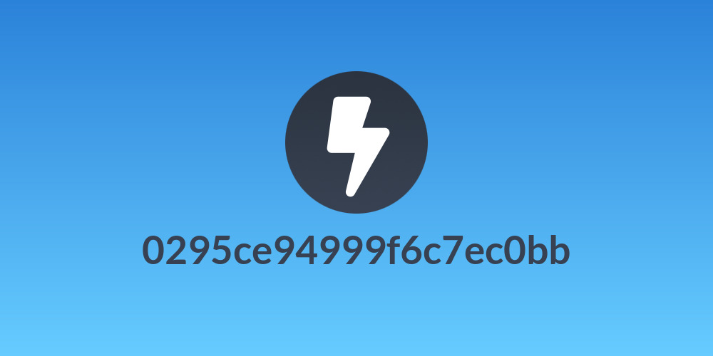 0295ce94999f6c7ec0bb