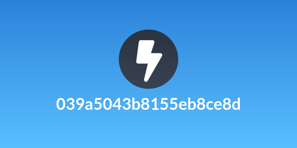 039a5043b8155eb8ce8d