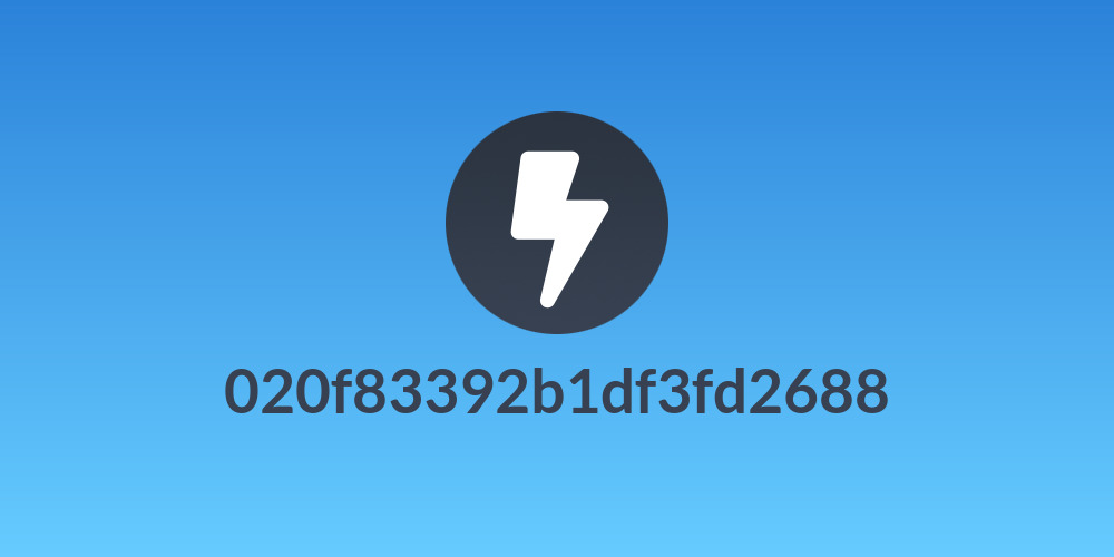 020f83392b1df3fd2688
