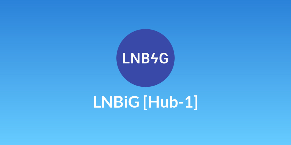 LNBiG [Hub-1]